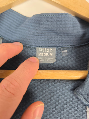 Rab Cinder Jersey Orion Blue Medium