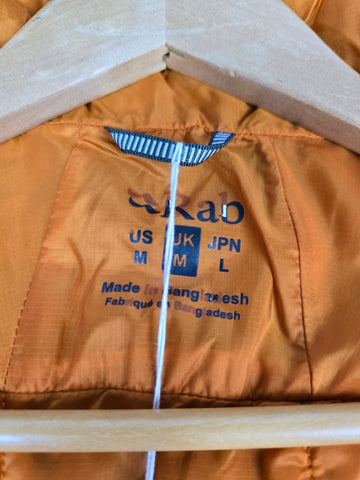Rab Xenair Alpine Light Jacket Ebony (Marmalade) Medium