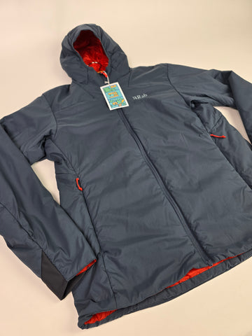 Rab Xenair Alpine Light Jacket Ebony (Marmalade) Medium