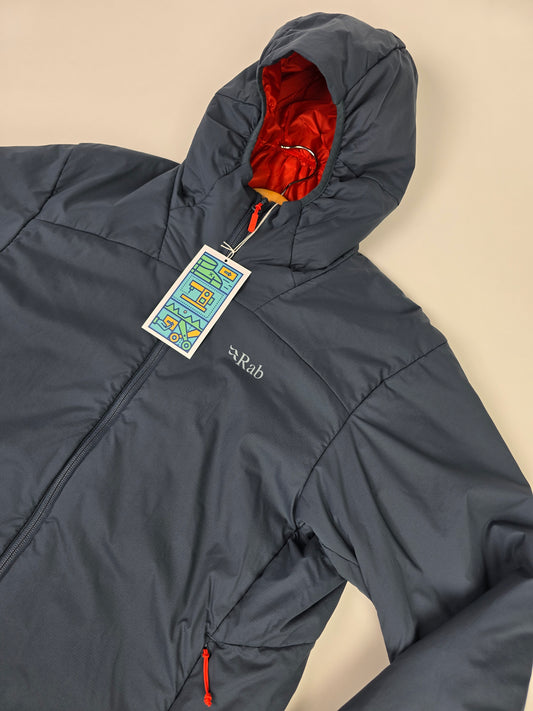 Rab Xenair Alpine Light Jacket Wmns Orion Blue Size 14