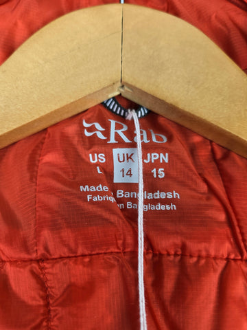 Rab Xenair Alpine Light Jacket Wmns Orion Blue Size 14