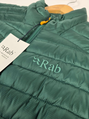 Rab Cirrus Jacket Wmns Green Slate Size 12