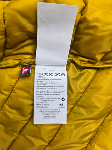 Rab Cirrus Jacket Wmns Green Slate Size 12