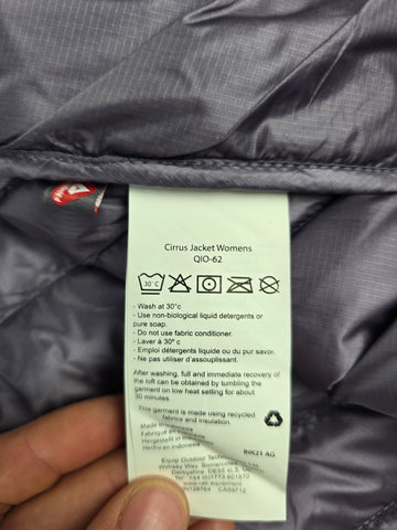 Rab Cirrus Jacket Wmns Patriot Blue Size 12