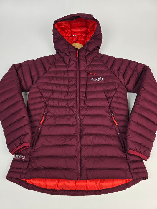 Rab Infinity Microlight Jacket Wmns Deep Heather Size 10