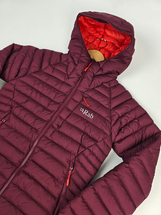 Rab Infinity Microlight Jacket Wmns Deep Heather Size 10
