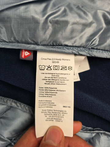 Rab Cirrus Flex 2.0 Hoody Wmns Deep Ink Size 12