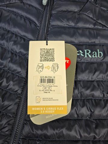 Rab Cirrus Flex 2.0 Hoody Wmns Deep Ink Size 12