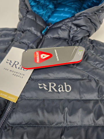 Rab Cirrus Alpine Jacket Wmns Beluga Size 12