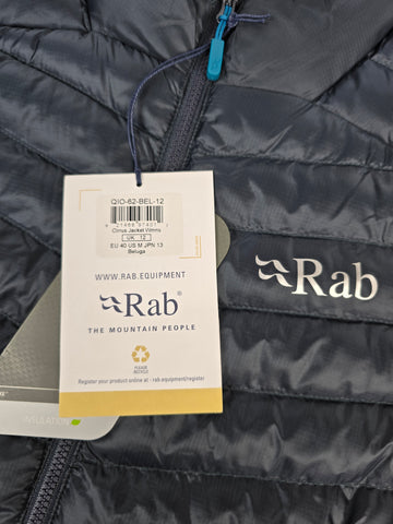 Rab Cirrus Jacket Wmns Beluga Size 12