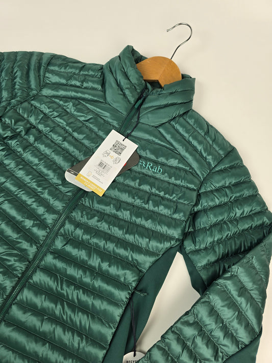 Rab Cirrus Flex 2.0 Jacket Wmns Eucalyptus Size 12