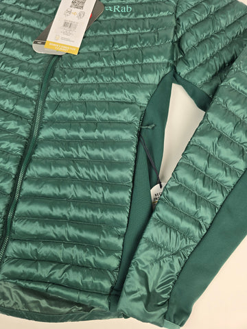 Rab Cirrus Flex 2.0 Jacket Wmns Eucalyptus Size 12