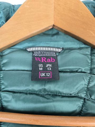 Rab Cirrus Flex 2.0 Jacket Wmns Eucalyptus Size 12