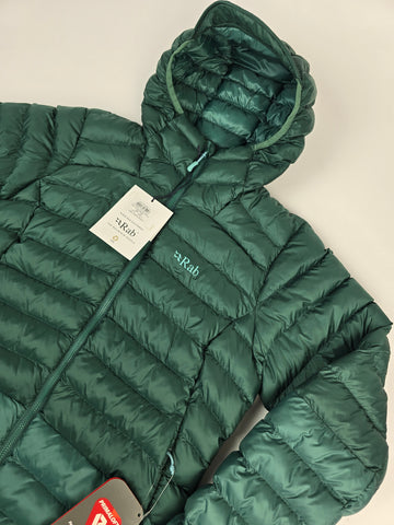 Rab Cirrus Alpine Jacket Wmns Green Slate/Eucalyptus Size 10