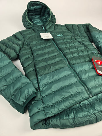 Rab Cirrus Alpine Jacket Wmns Green Slate/Eucalyptus Size 10