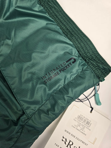 Rab Cirrus Alpine Jacket Wmns Green Slate/Eucalyptus Size 10
