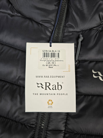 Rab Argon Hoody Wmns Black Size 10