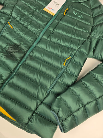 Rab Argon Hoody Wmns Green Slate Size 12
