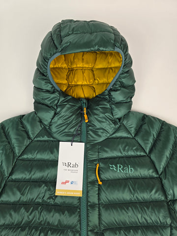 Rab Argon Hoody Wmns Green Slate Size 12