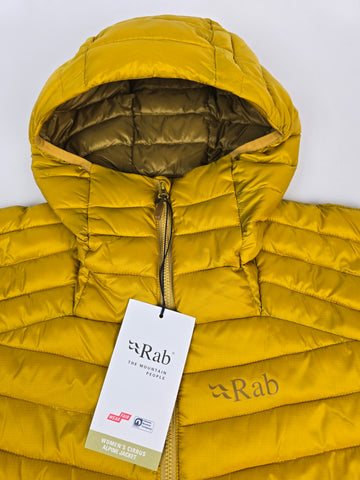 Rab Cirrus Alpine Jacket Wmns Sahara Size 12