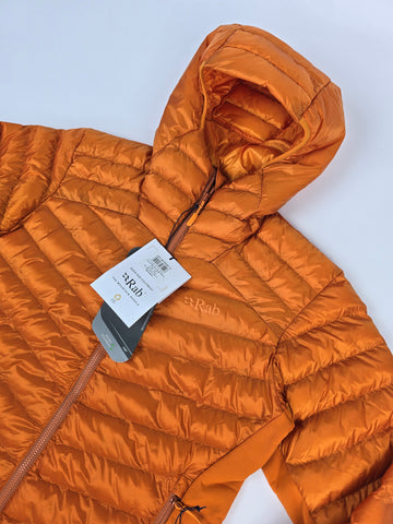 Rab Cirrus Flex Pro Hoody Wmns Marmalade Size 10