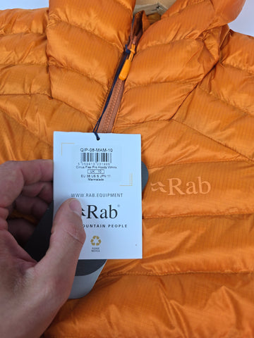 Rab Cirrus Flex Pro Hoody Wmns Marmalade Size 10