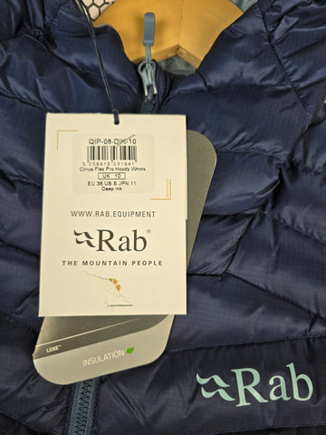 Rab Cirrus Flex Pro Hoody Wmns Deep Ink Size 10