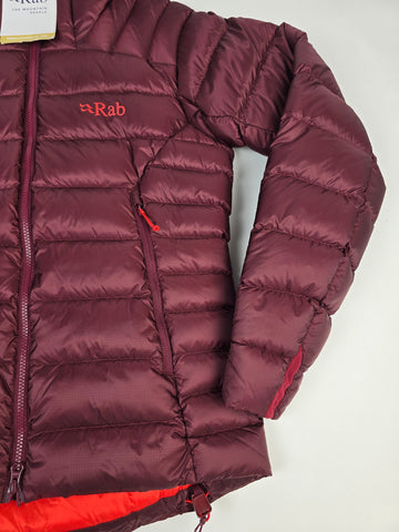 Rab Electron Pro Jacket Wmns Deep Heather Size 12