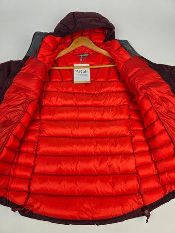 Rab Electron Pro Jacket Wmns Deep Heather Size 12