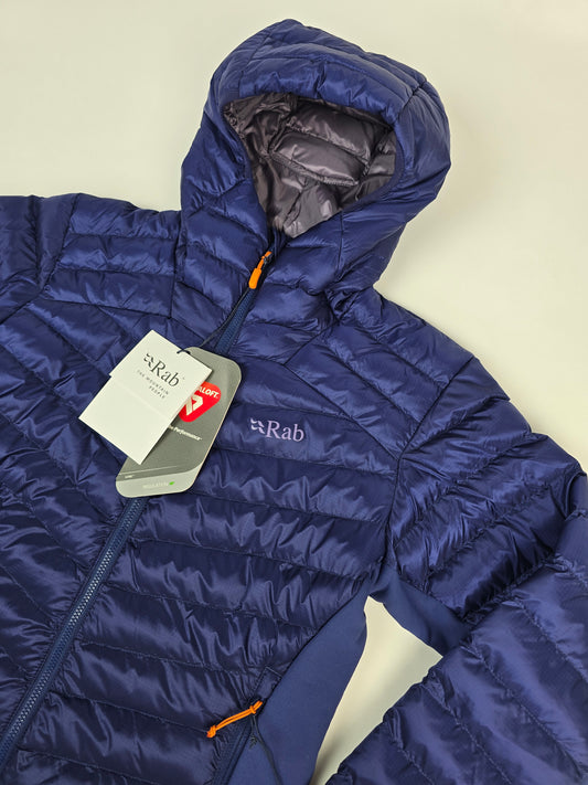 Rab Cirrus Flex Pro Hoody Wmns Patriot Blue Size 10