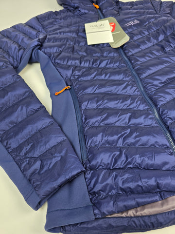 Rab Cirrus Flex Pro Hoody Wmns Patriot Blue Size 10