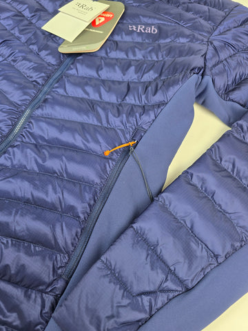 Rab Cirrus Flex Pro Hoody Wmns Patriot Blue Size 10