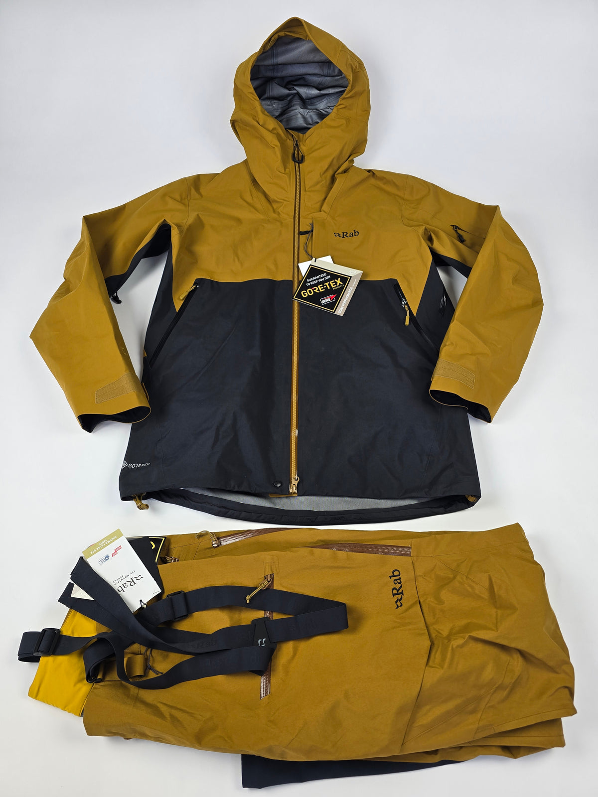 Rab Khroma GTX Hardshell Ski Set Footprint Heren L