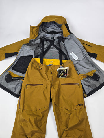 Rab Khroma GTX Hardshell Ski Set Footprint Heren L