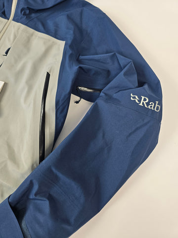 Rab Khroma GTX Hardshell Ski Set Tempest Blue Heren M