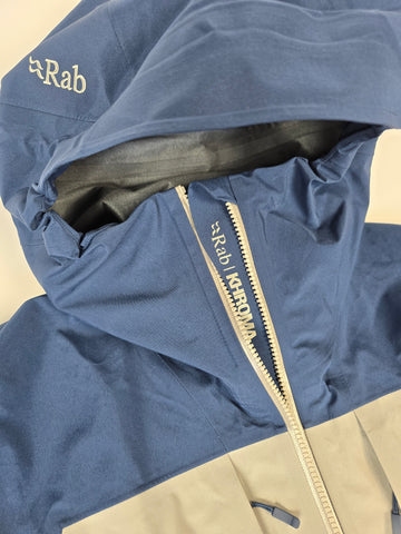 Rab Khroma GTX Hardshell Ski Set Tempest Blue Heren M