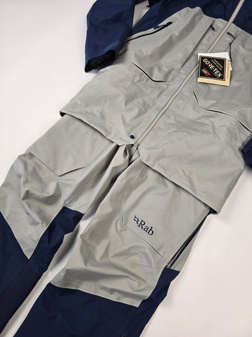 Rab Khroma GTX Hardshell Ski Set Tempest Blue Heren M