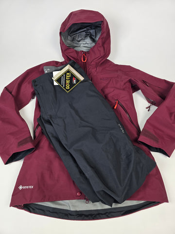 Rab Khroma GTX Hardshell Ski Set Deep Heather Dames S