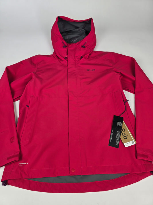 Rab Downpour Jacket Wmns Watermelon Size 14