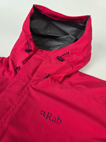 Rab Downpour Jacket Wmns Watermelon Size 14