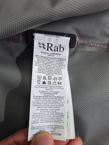 Rab Downpour Jacket Wmns Watermelon Size 14