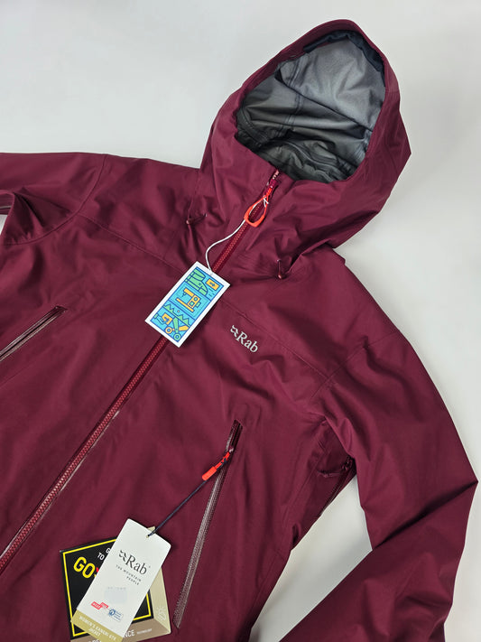 Rab Kangri GTX Jacket Wmns Deep Heather Size 14