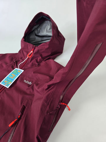 Rab Kangri GTX Jacket Wmns Deep Heather Size 14