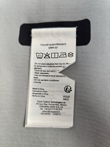 Rab Firewall Jacket Wmns Deep Heather Size 12