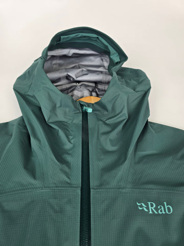 Rab Firewall Light Jacket Wmns Green Slate Size 12