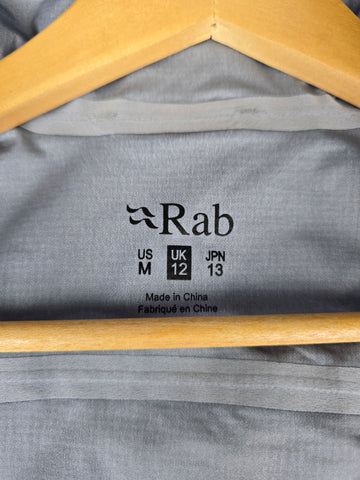Rab Firewall Light Jacket Wmns Green Slate Size 12