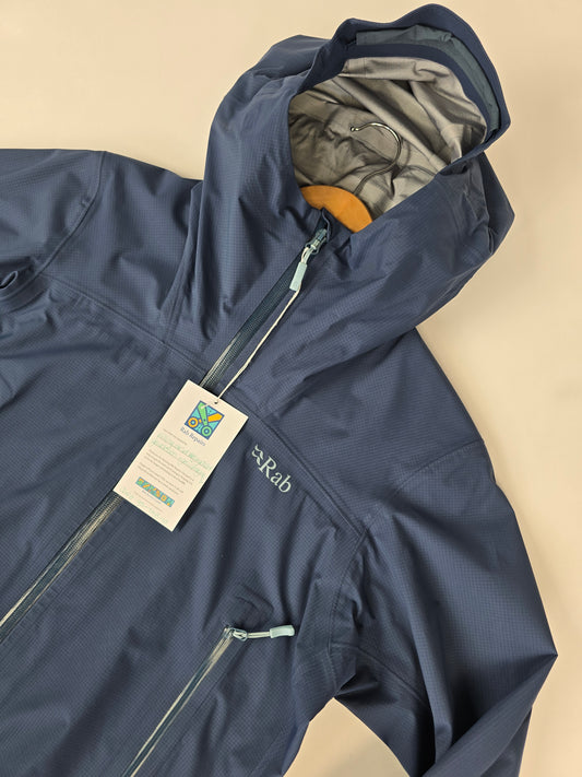 Rab Firewall Light Jacket Wmns Tempest Blue Size 10