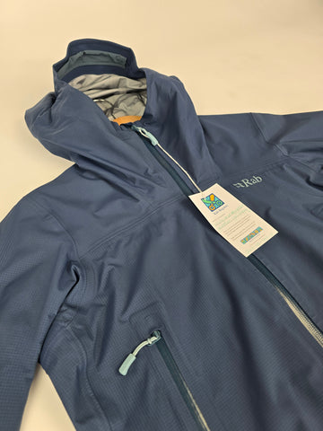 Rab Firewall Light Jacket Wmns Tempest Blue Size 10