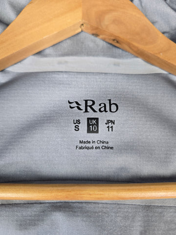 Rab Firewall Light Jacket Wmns Tempest Blue Size 10