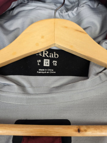Rab Firewall Jacket Wmns Deep Heather Size 14